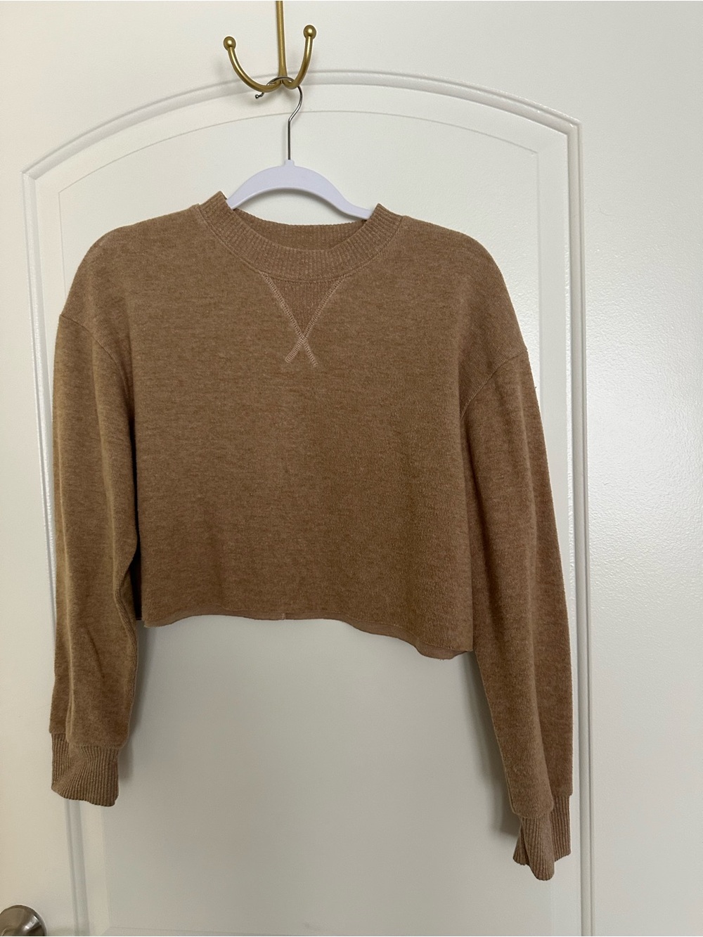 Zara Crewneck Sweatshirt - Camel